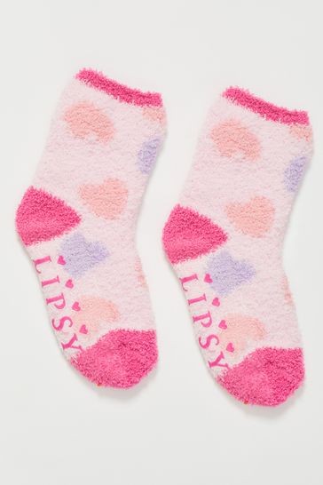 Lipsy 2 Pack Cosy Printed Socks