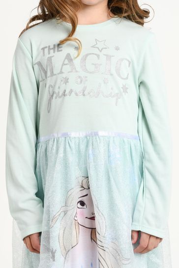 Brand Threads Girls Recycled Polyester Disney Frozen Nightie