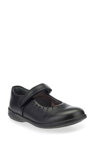 Start-Rite Mary Jane Black Leather Standard Fit Shoes