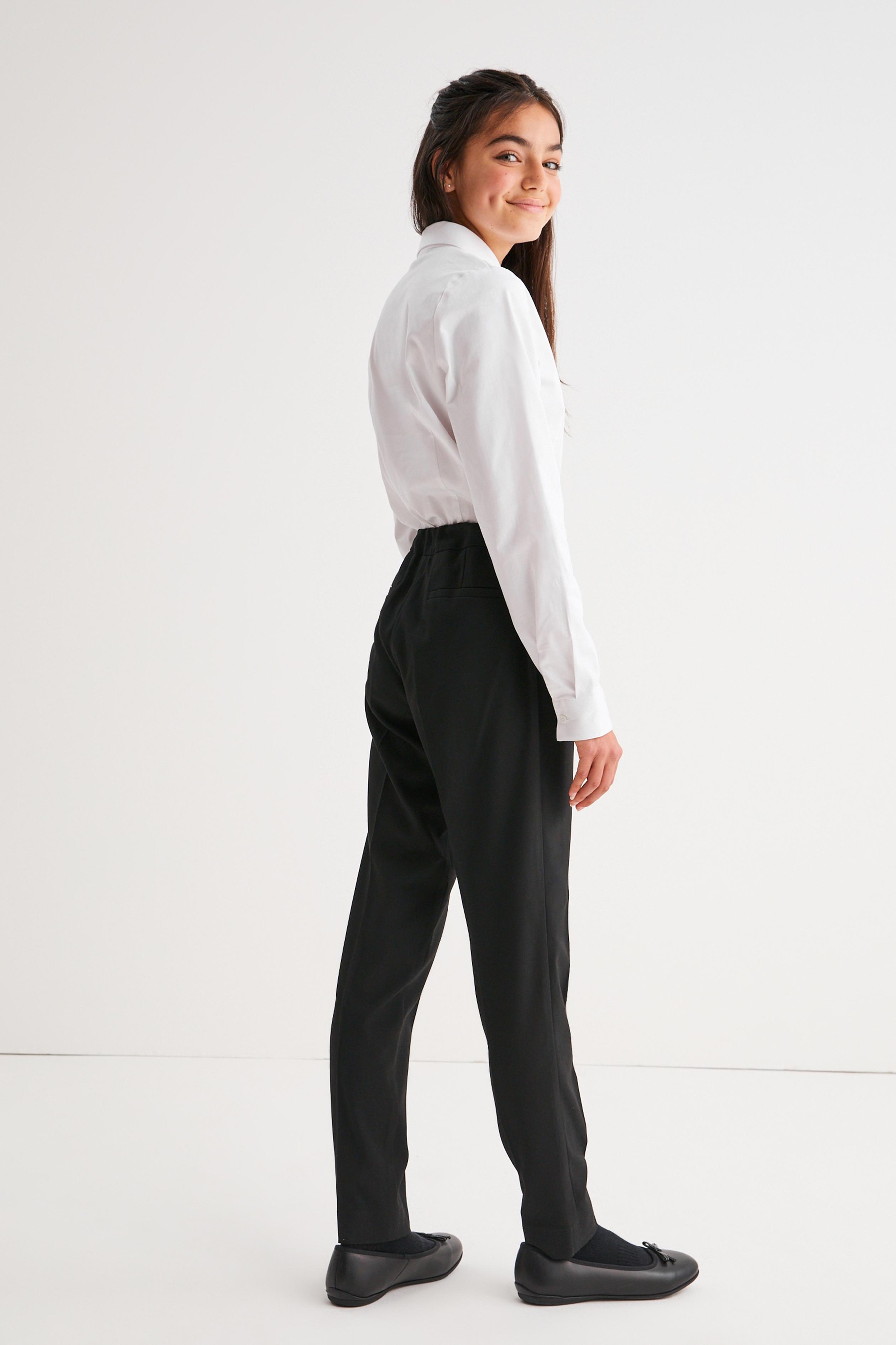 Plain Front School Trousers (3-17yrs)