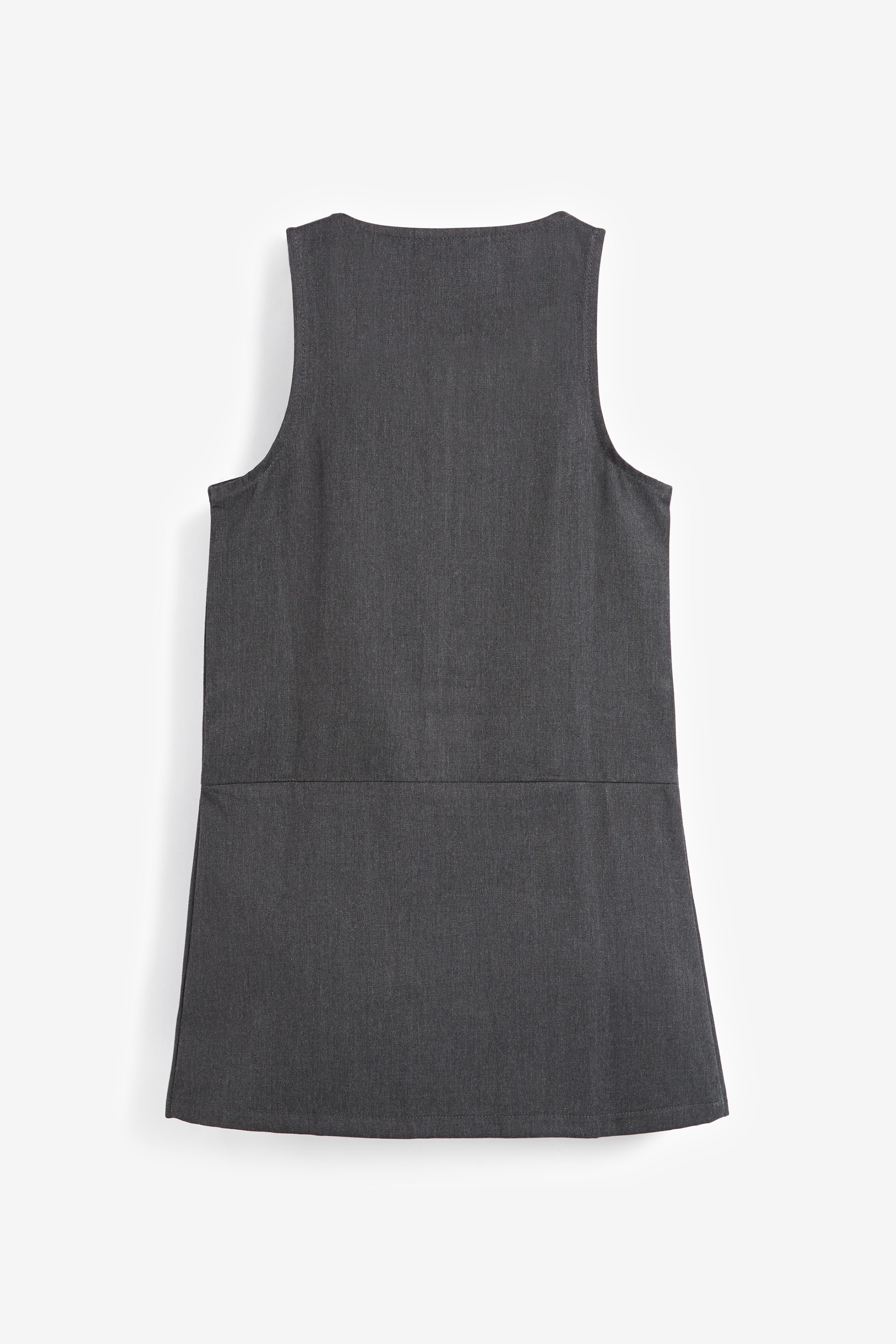 مدرسة Zip Front Pinafore (3-14 سنة) قياسية