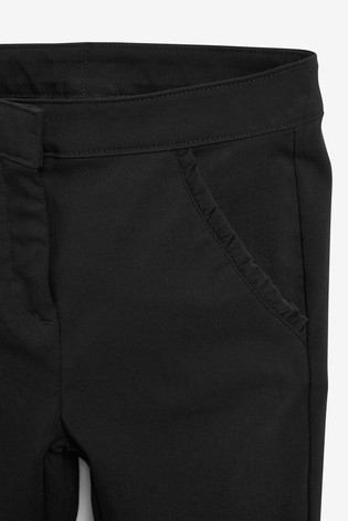 Frill Detail Stretch Skinny Trousers (3-16yrs)