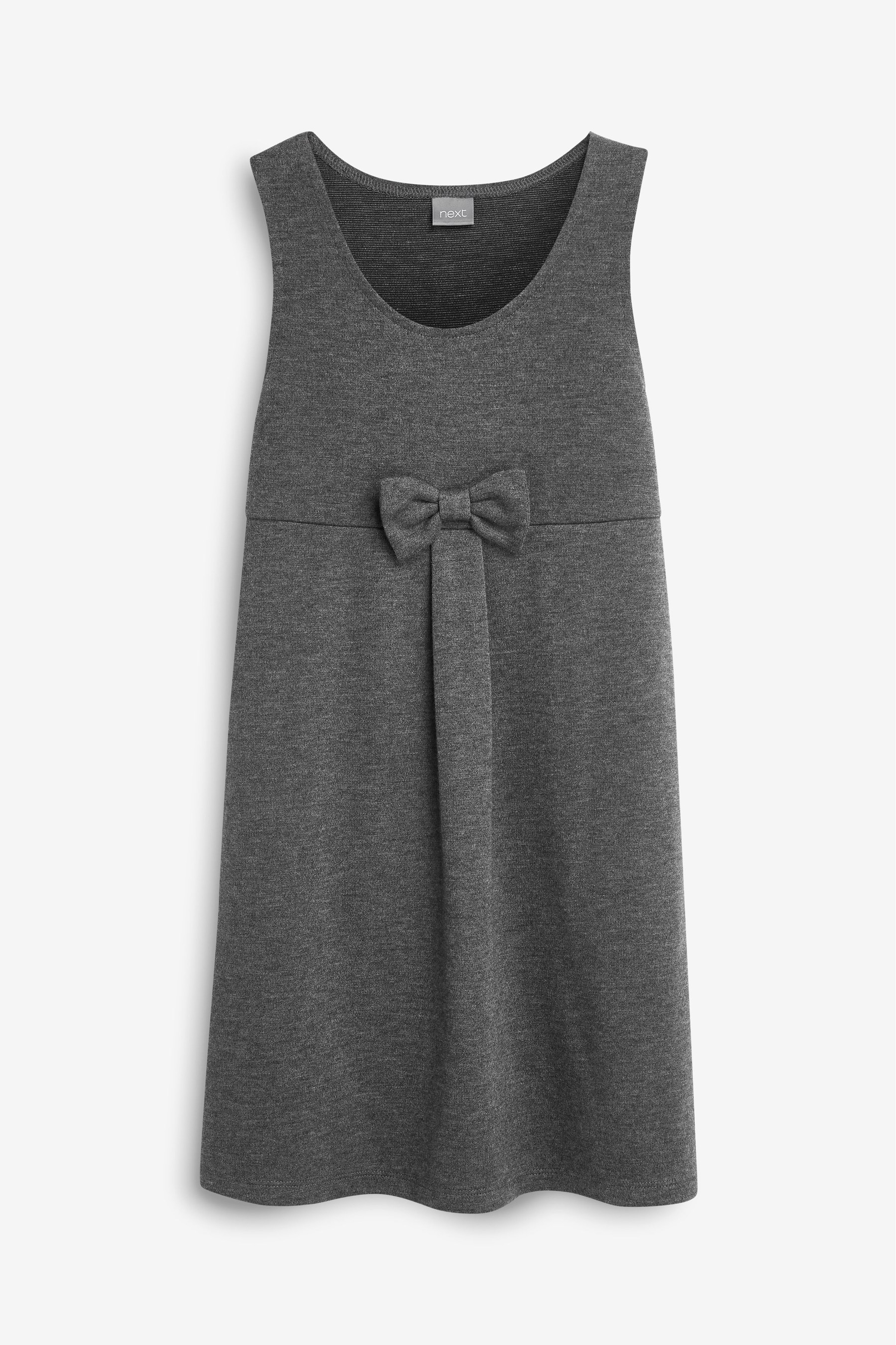 Jersey Bow School Pinafore (3-14yrs)
