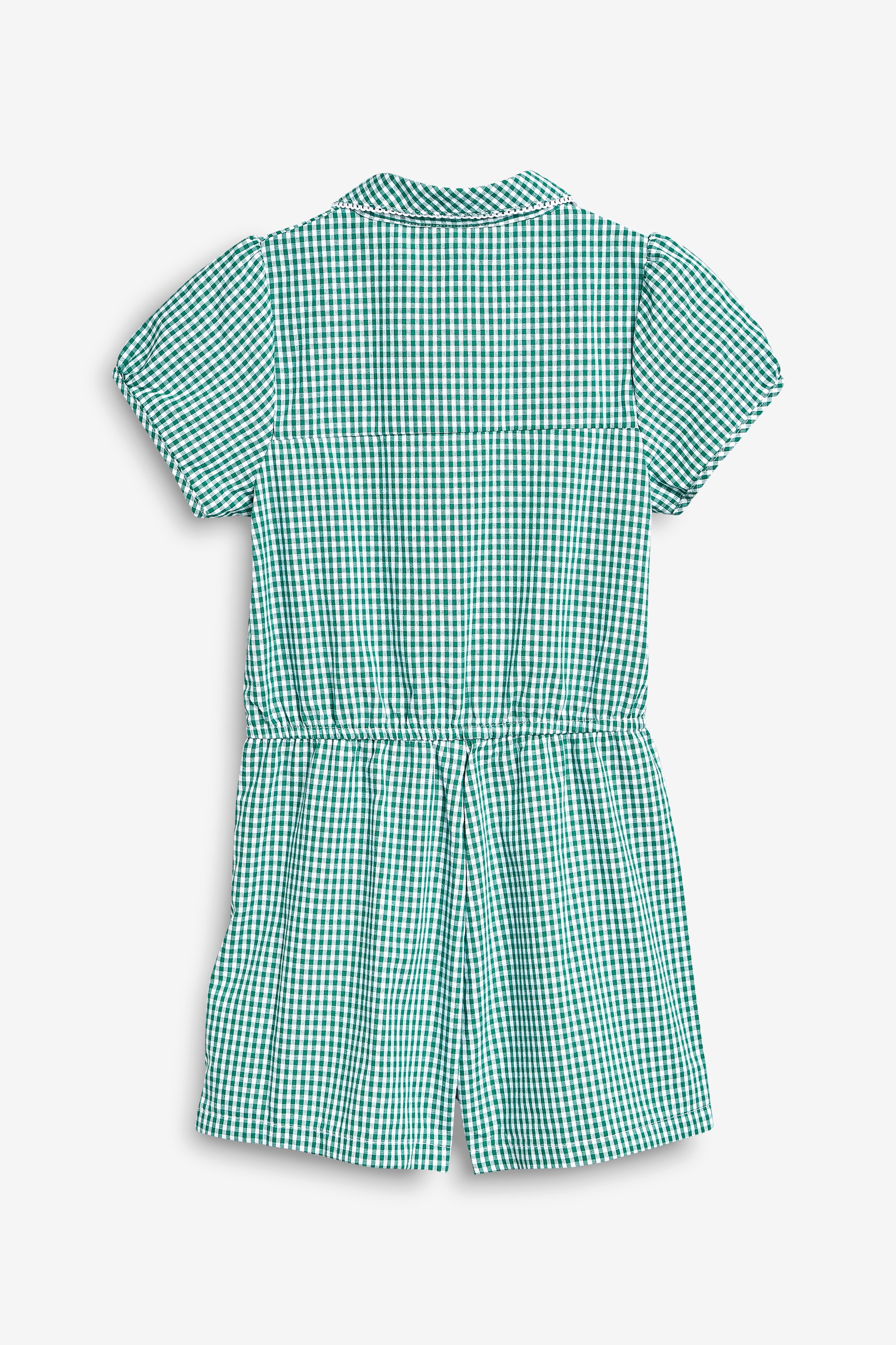 Gingham School Playsuit (3-14yrs)