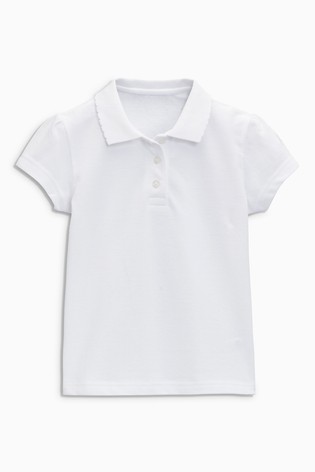 5 Pack Cotton Short Sleeve Polo Shirts (3-16yrs) Standard