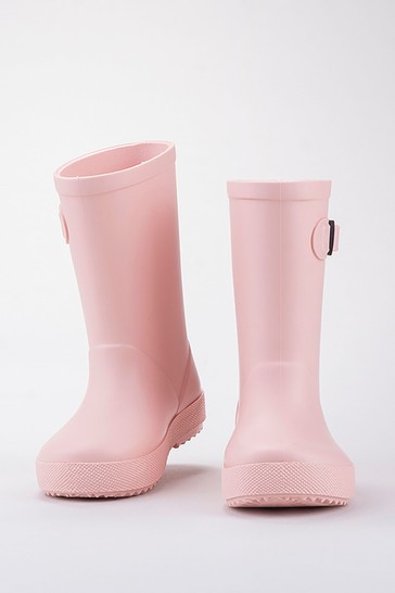 Igor Pale Pink Splash Euri Wellies