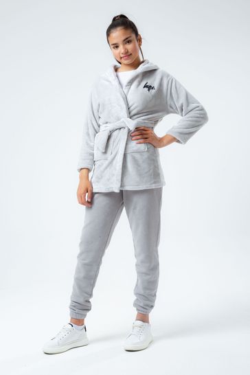 Hype. Kids Grey Marl Robe