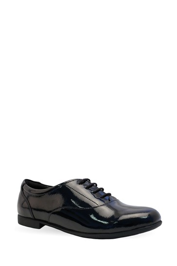 Start-Rite Talent Black Patent Leather Lace-Up Shoes