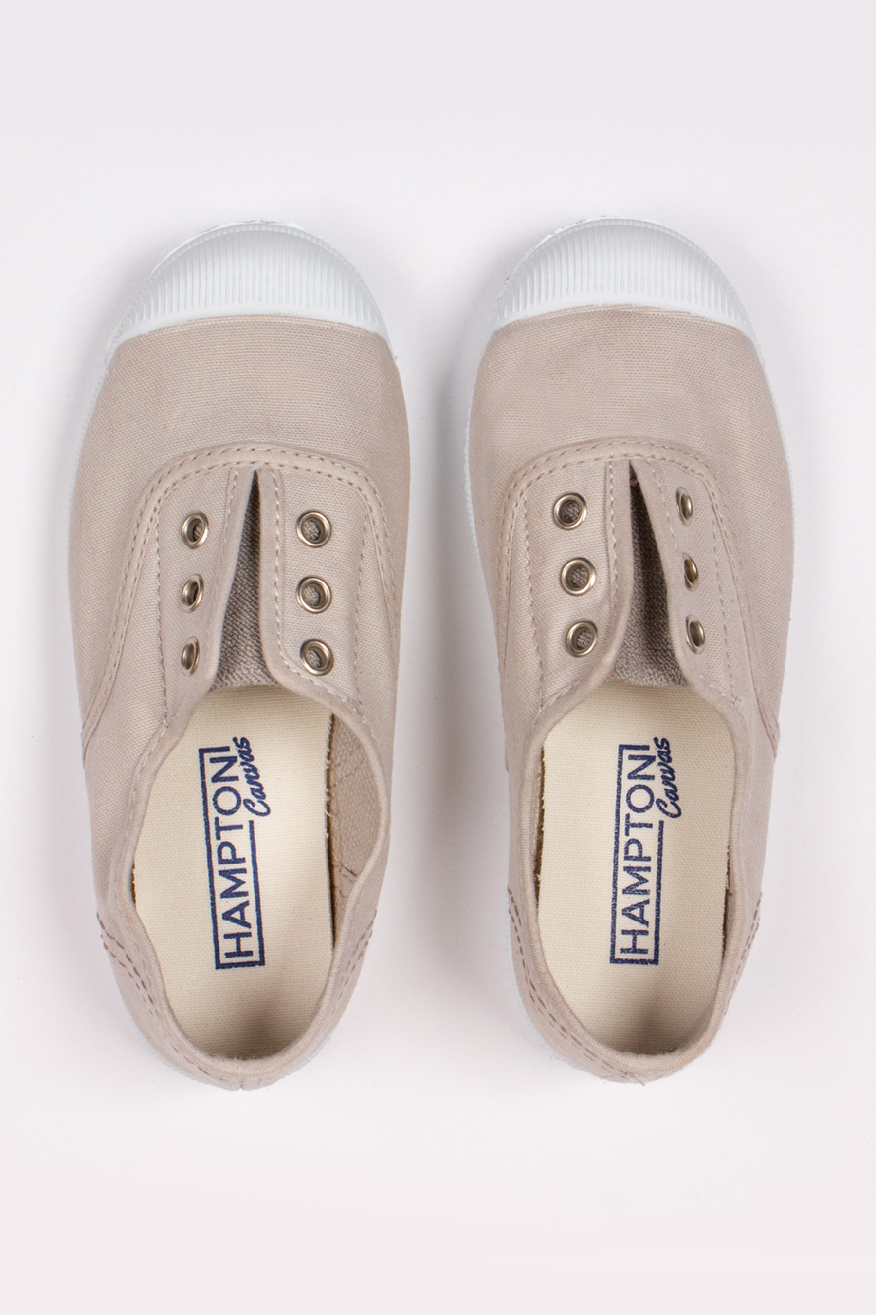 Trotters London Plum Canvas Shoes