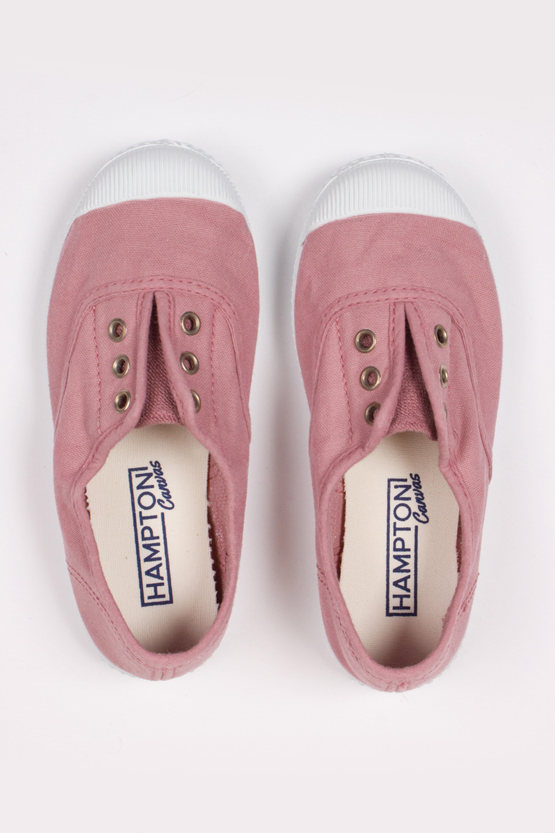 Trotters London Plum Canvas Shoes