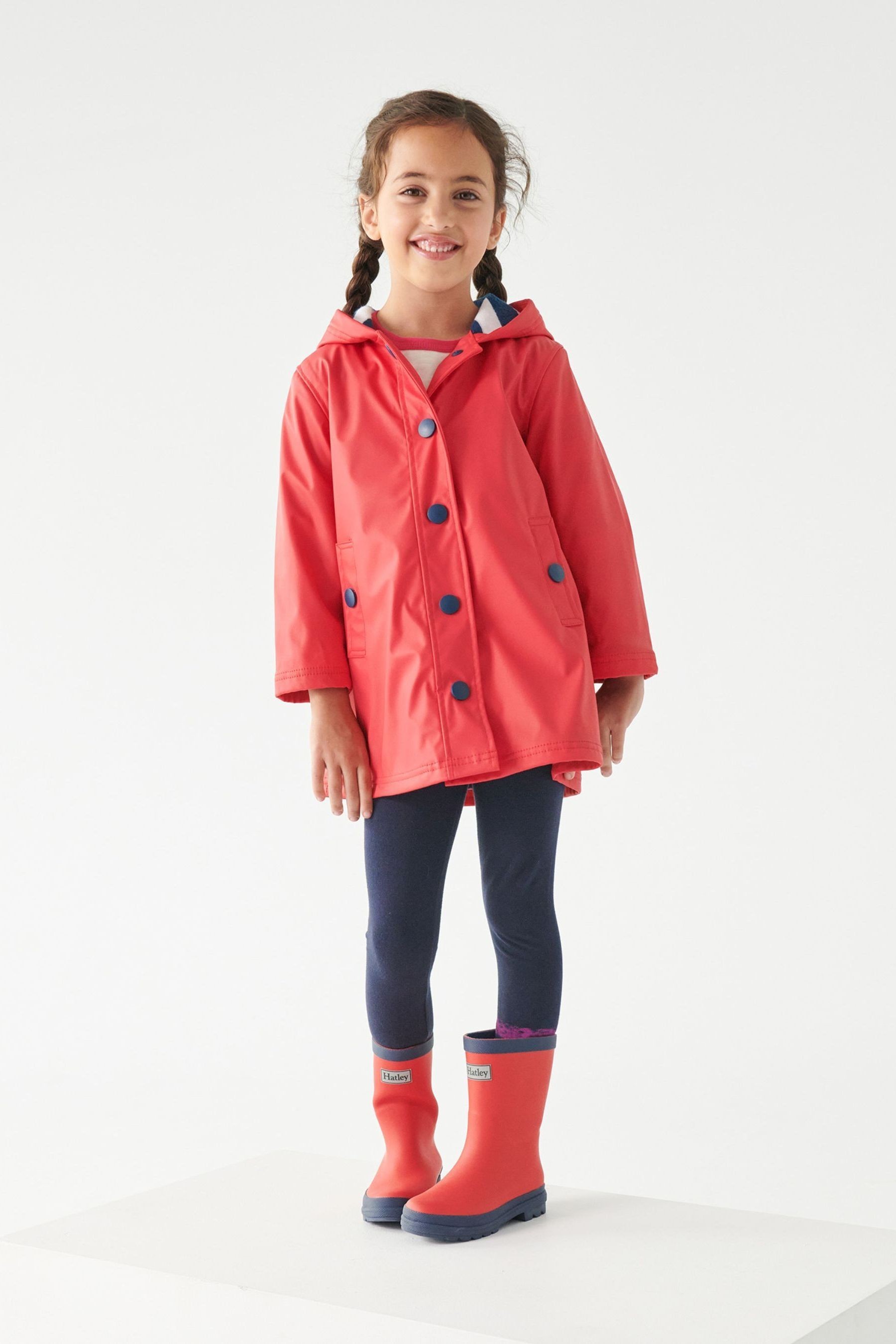 Hatley Red Matte Rain Boots