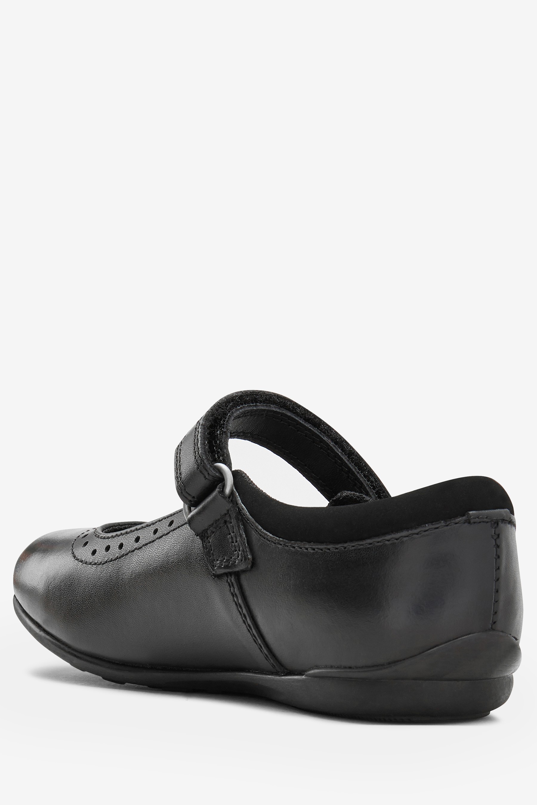 School Leather Mary Jane Brogues Standard Fit (F)