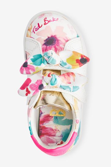 Baker by Ted Baker Floral Bow Trainers