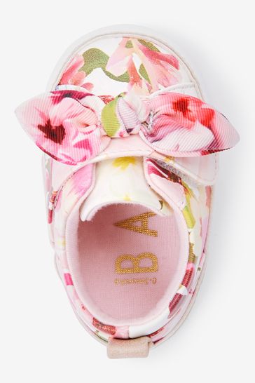 Baker by Ted Baker White Floral Trainer Padders