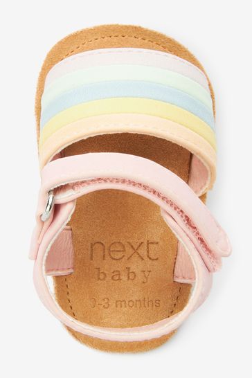 Rainbow Baby Sandals (0-18mths)