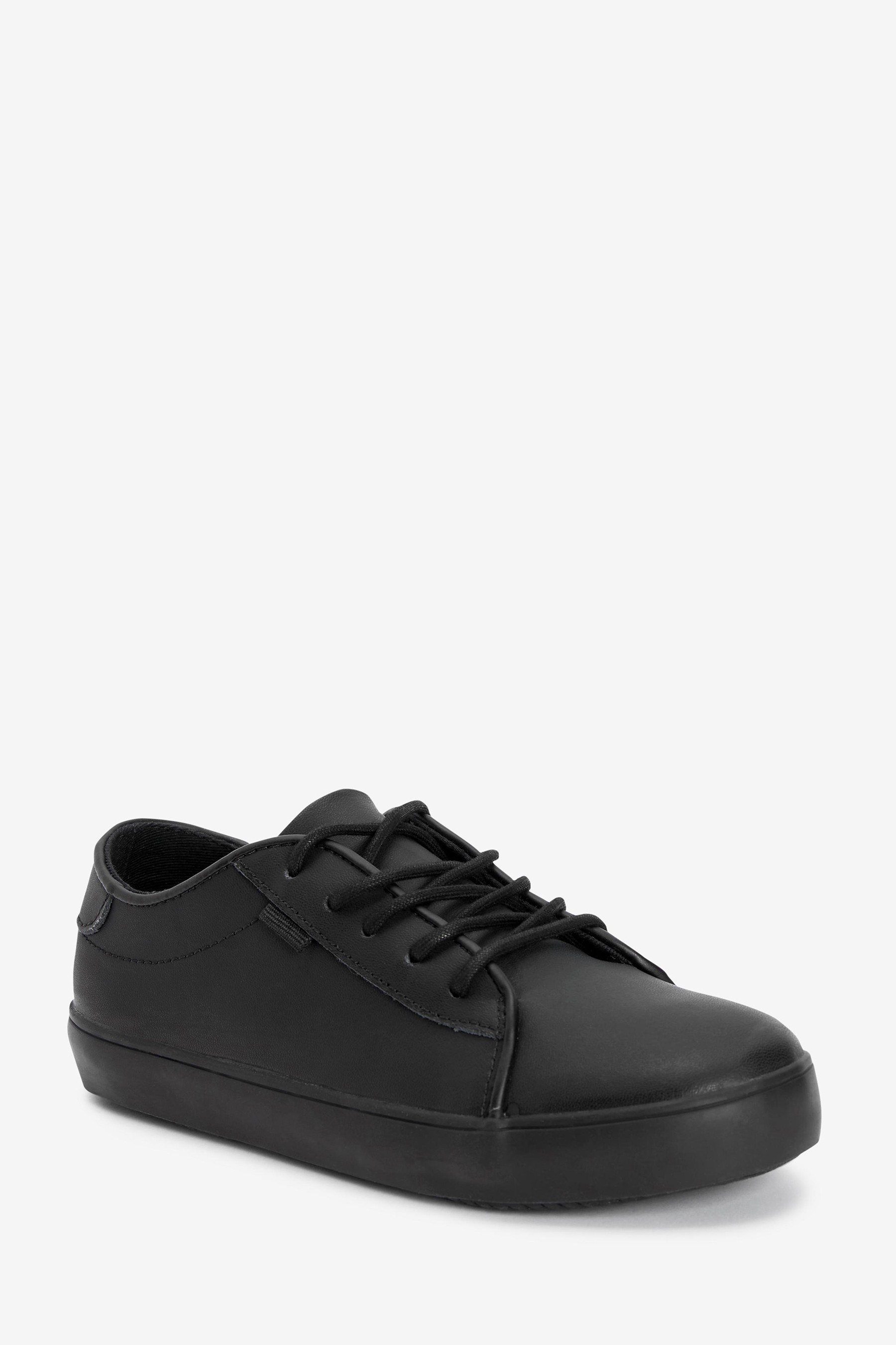 Leather Lace-Up Shoes