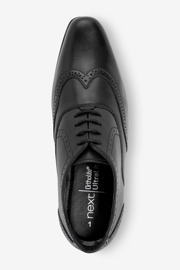 School Leather Oxford Brogues