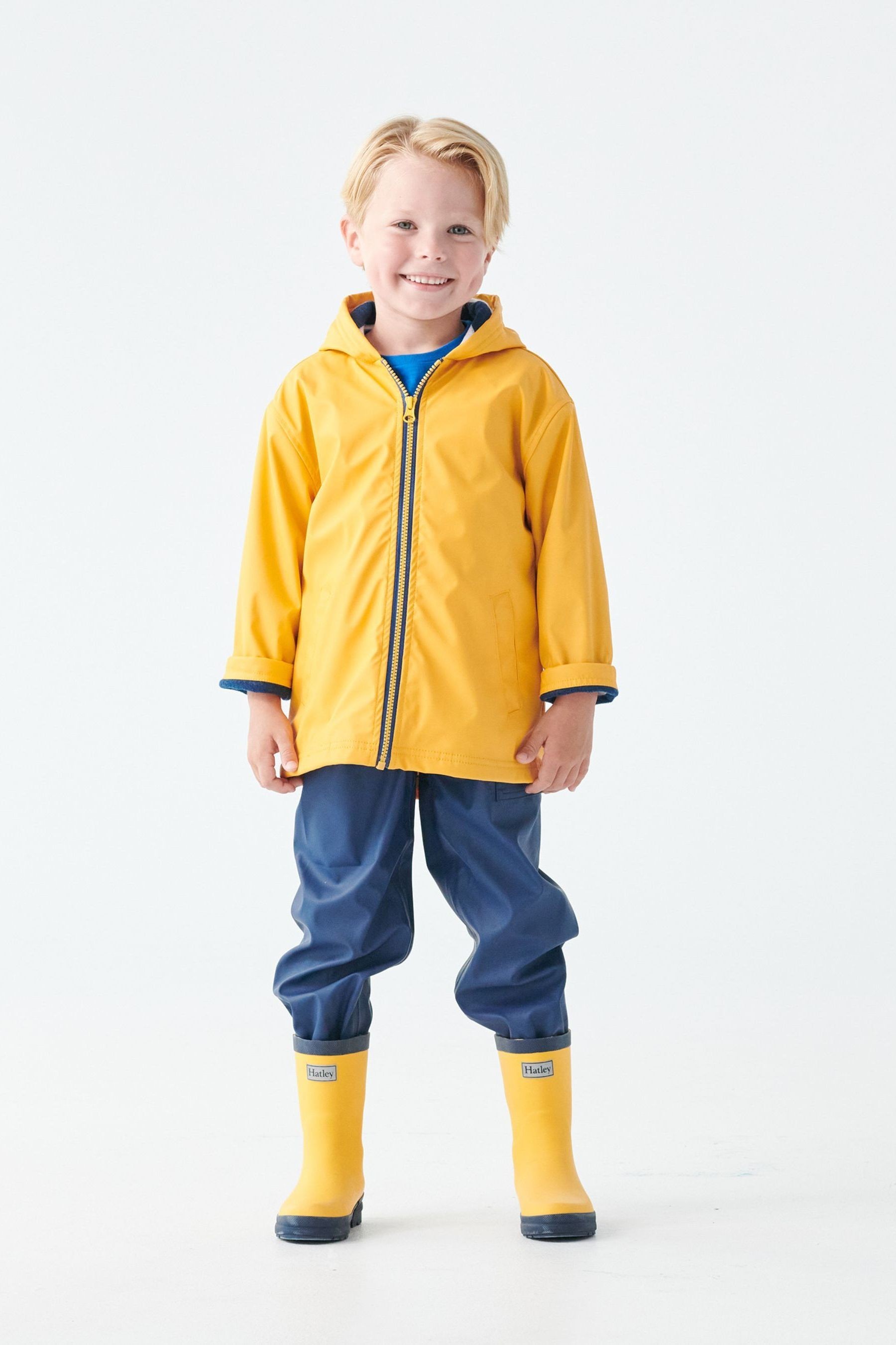 Hatley Yellow Matte Rain Boots