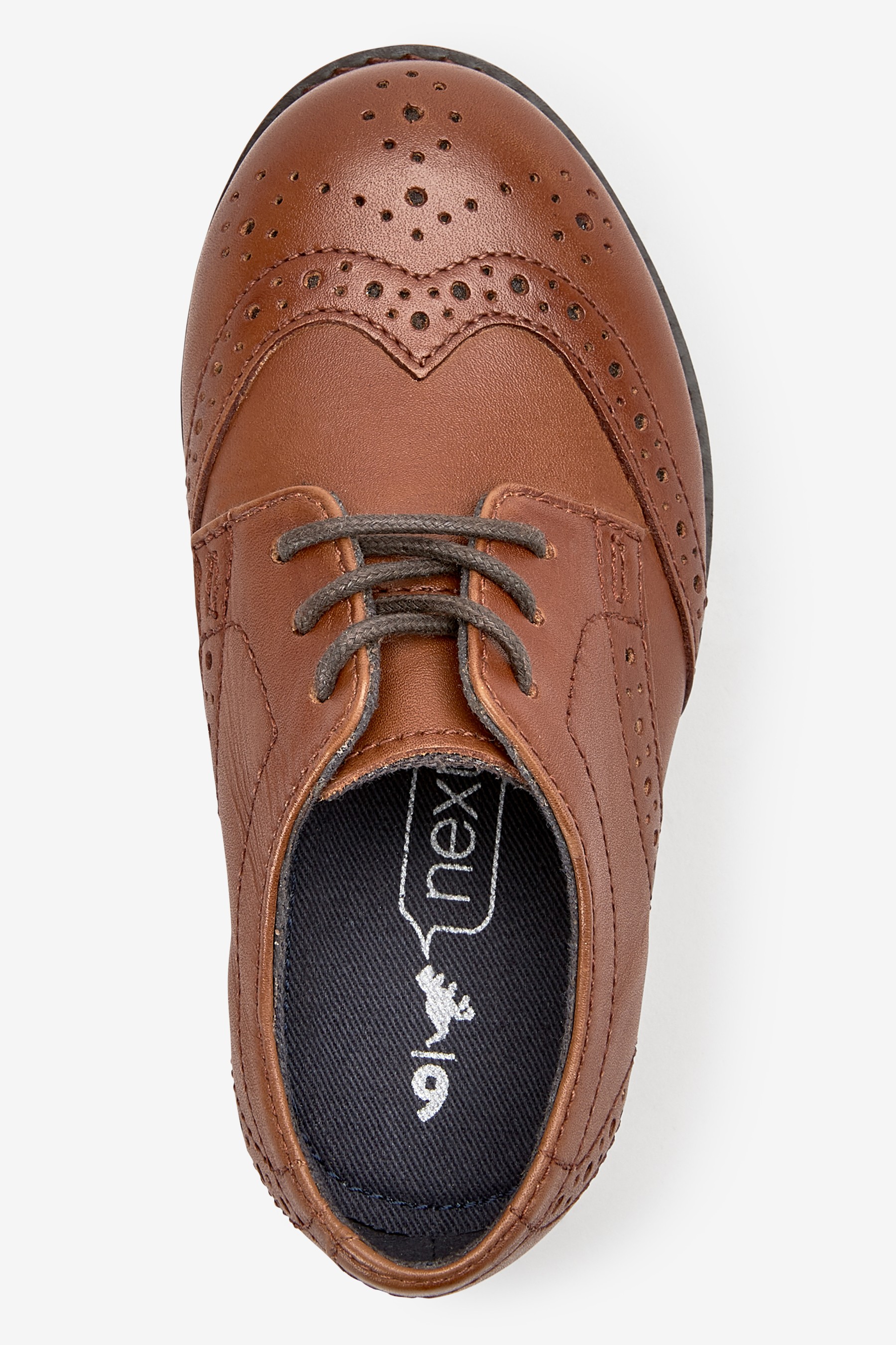 Leather Brogues Standard Fit (F)