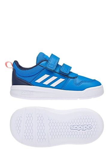 adidas Tensaur Infant Blue Strap Trainers