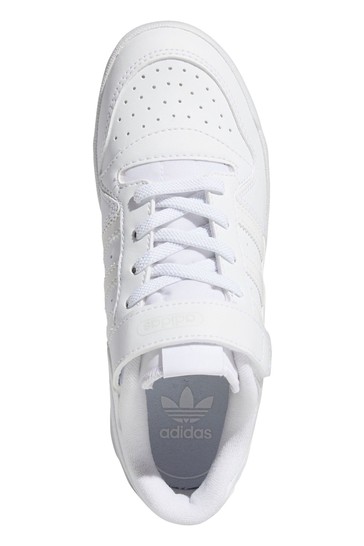 adidas Originals White Forum Junior Trainers