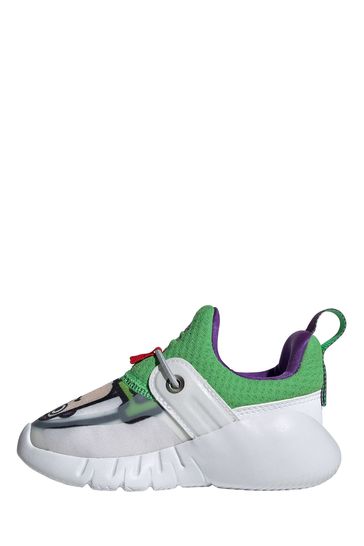 adidas RapidaZen Buzz Infant White Trainers