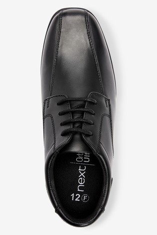 School Leather Lace-Up Shoes Standard Fit (F)