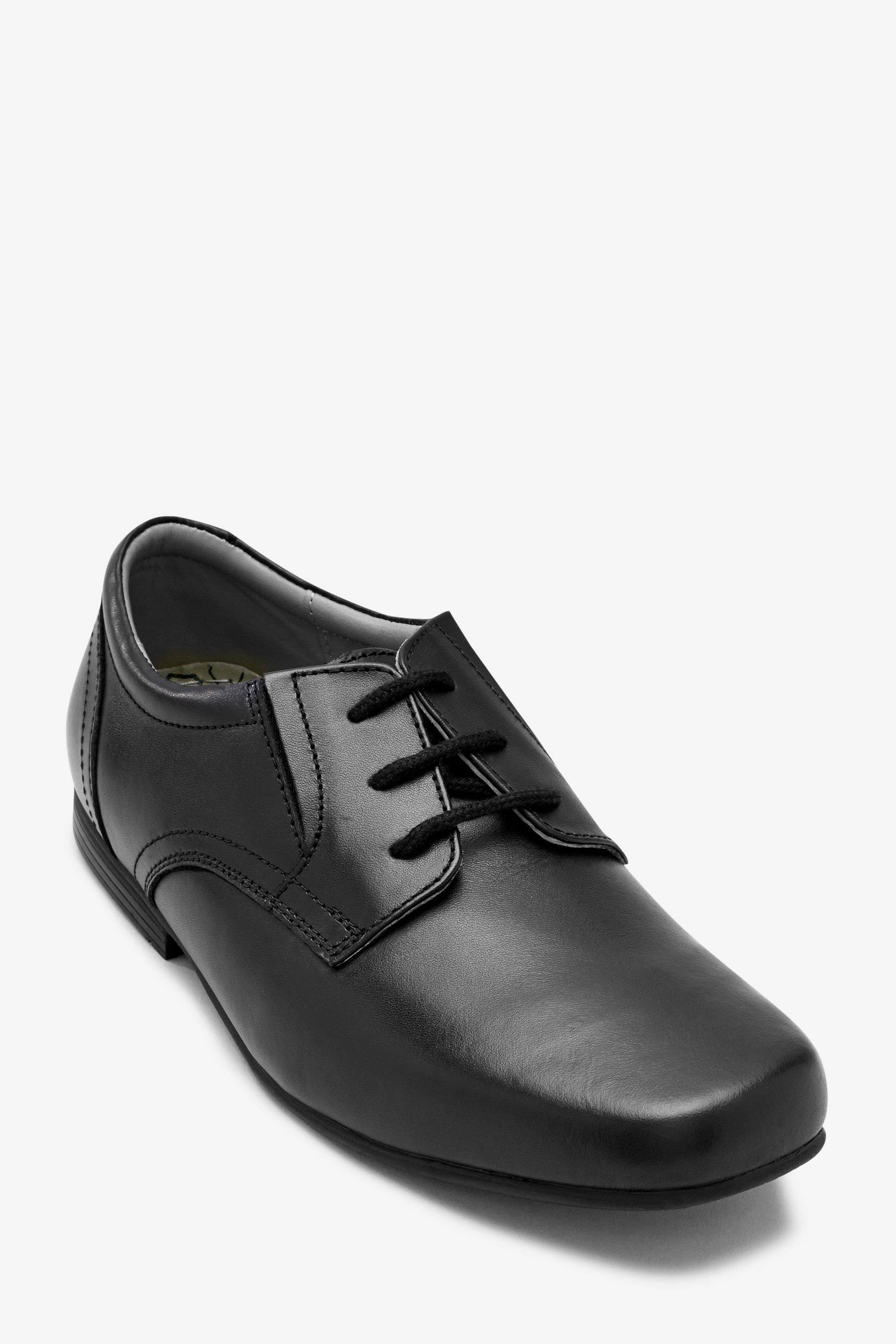 School Leather Formal Lace-Up Shoes Wide Fit (G)