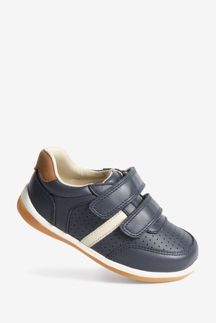 Leather First Walker Shoes Wide Fit (G)