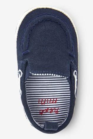 Baby Pram Slip-On Boat Shoes (0-24mths)