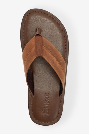 Leather Flip Flops