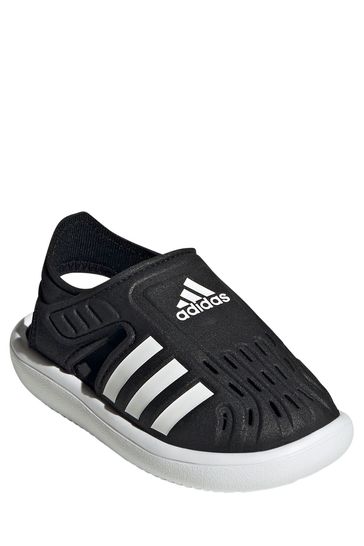 adidas Infant Black Adilette Sandals