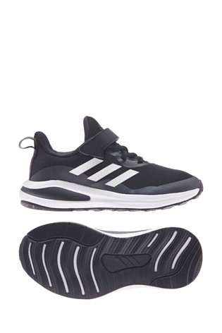 حذاء رياضي أسود FortaRun Youth + Junior من adidas