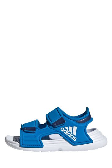 adidas Blue Adilette Infant Sandals