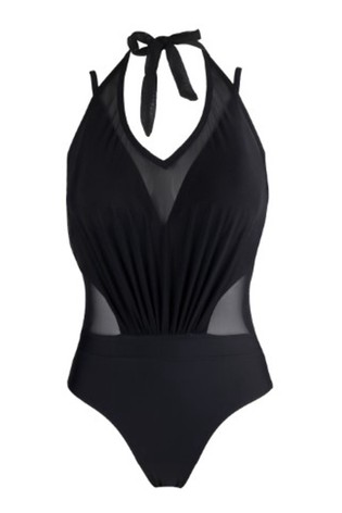 Pour Moi Mesh Control Swimsuit