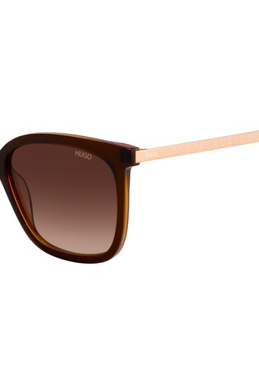 HUGO Brown Sunglasses