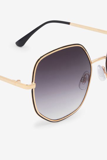 Enamel Detail Sunglasses