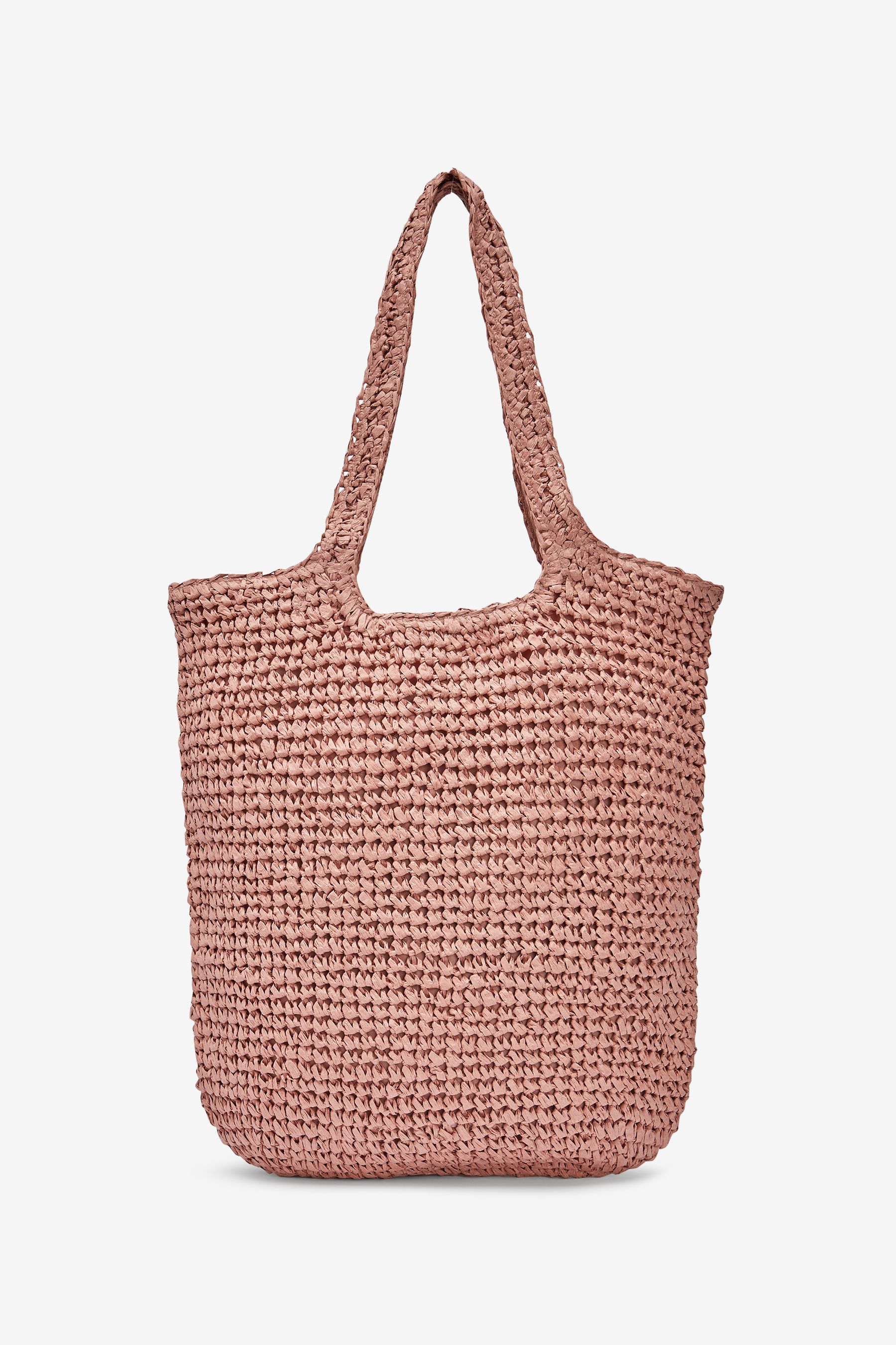 Paper Straw Shoulder Bag