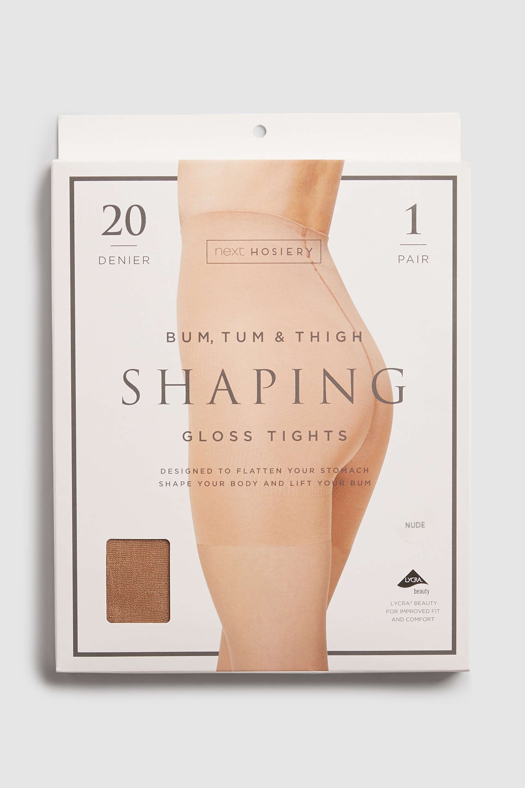 Bum/Tum/Thigh Gloss Shaping Tights