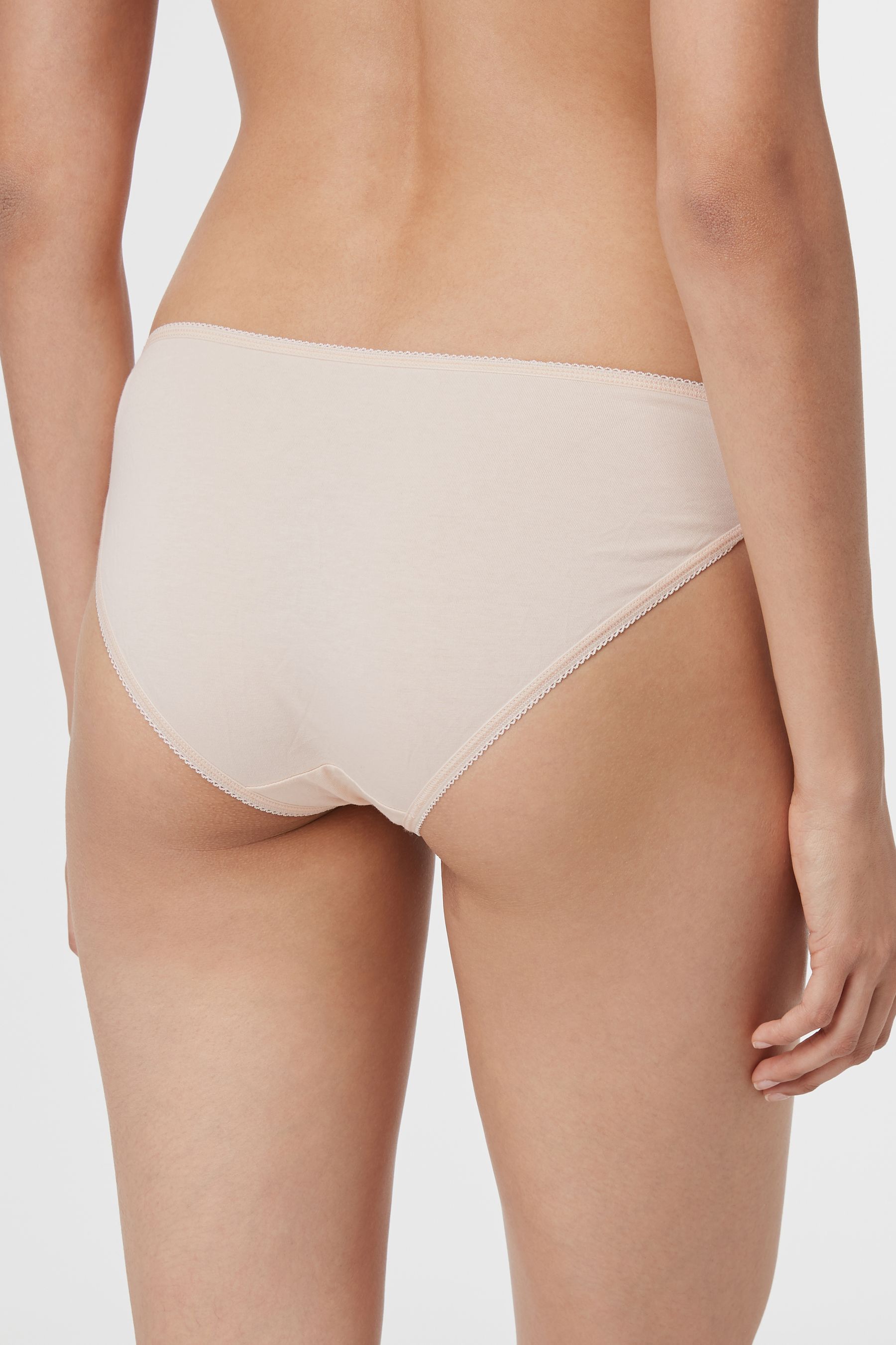 Cotton Knickers 5 Pack High Leg