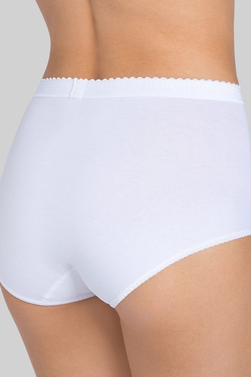 Sloggi Control White 2 Pack Briefs