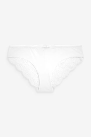 Lace No VPL Brazilian Briefs 5 Pack