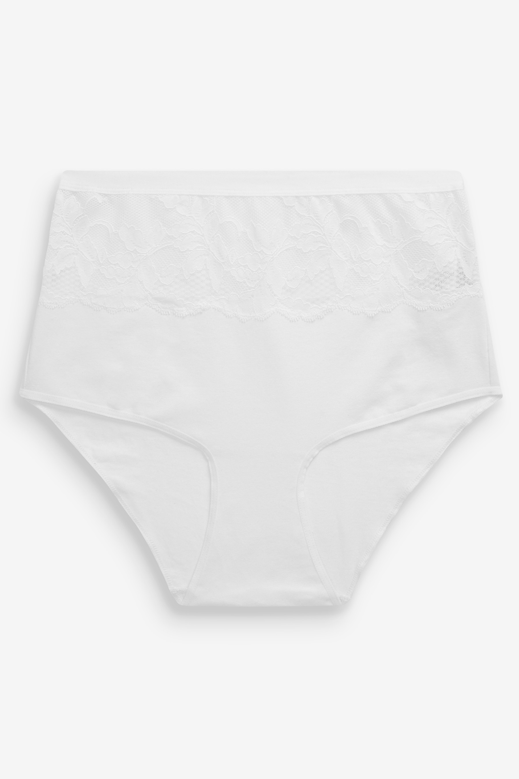 Cotton Shaping High Waist Knickers Two Pack