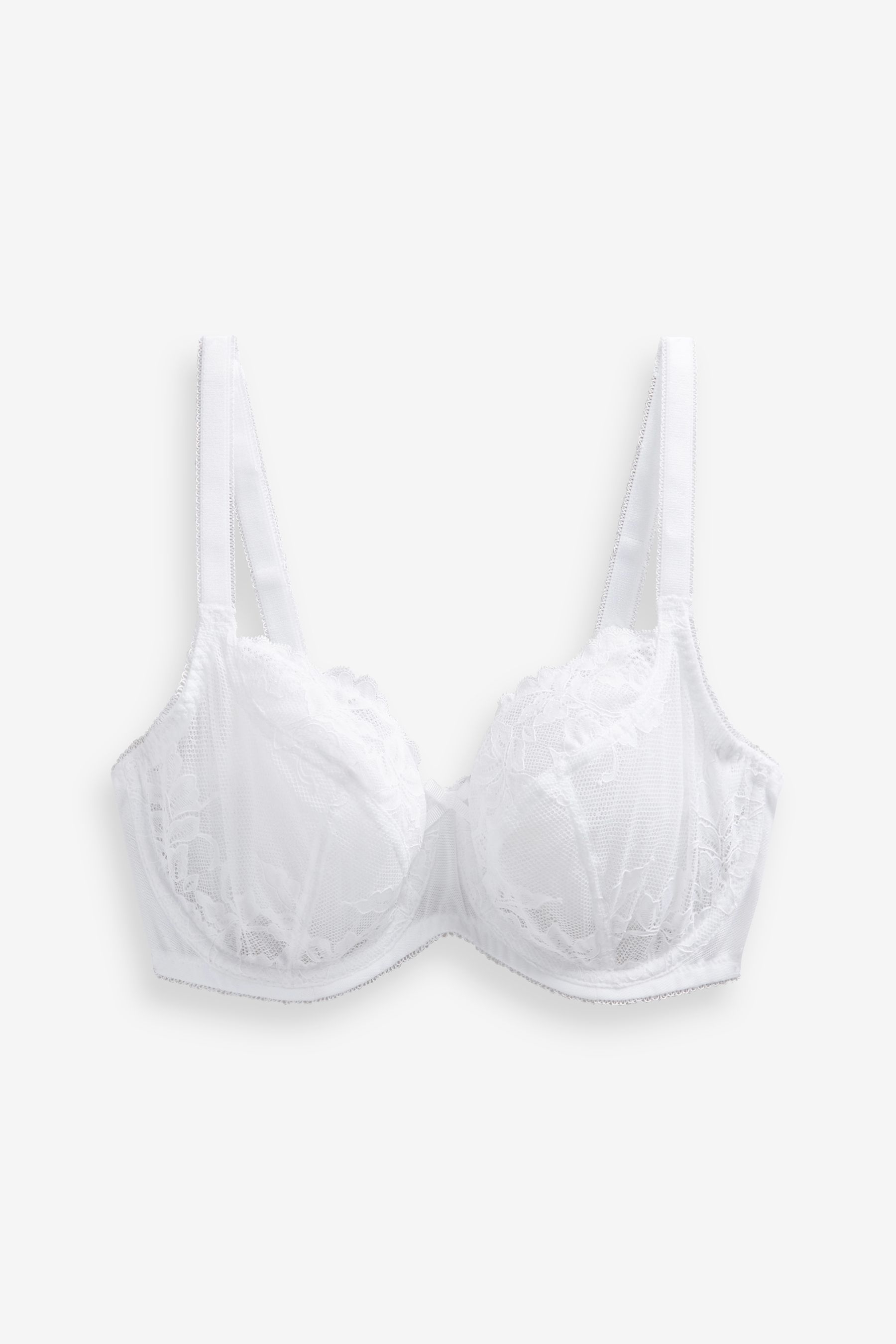 DD+ Non Pad Balcony Bras 2 Pack