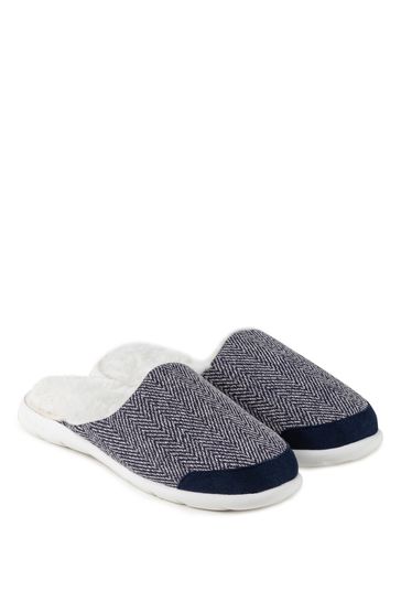 Totes Iso-Flex Herringbone Mule Slipper