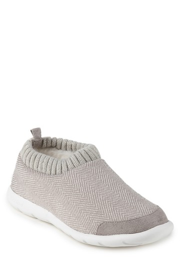 Totes Isotoner Ladies Iso- Flex Herringbone Bootie Slippers