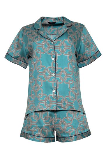 Fable and Eve Soho Chain Print Pyjamas