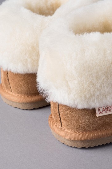 Lakeland Leather Ladies Sheepskin Bootie Slippers