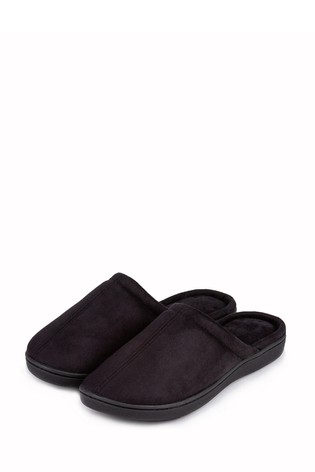 Totes Suedette Mule Slippers