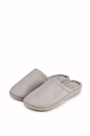 Totes Suedette Mule Slippers